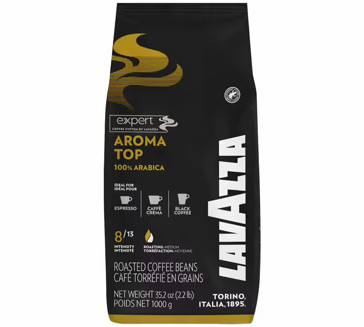 1 kg - Café en grain - Aroma Top - LAVAZZA